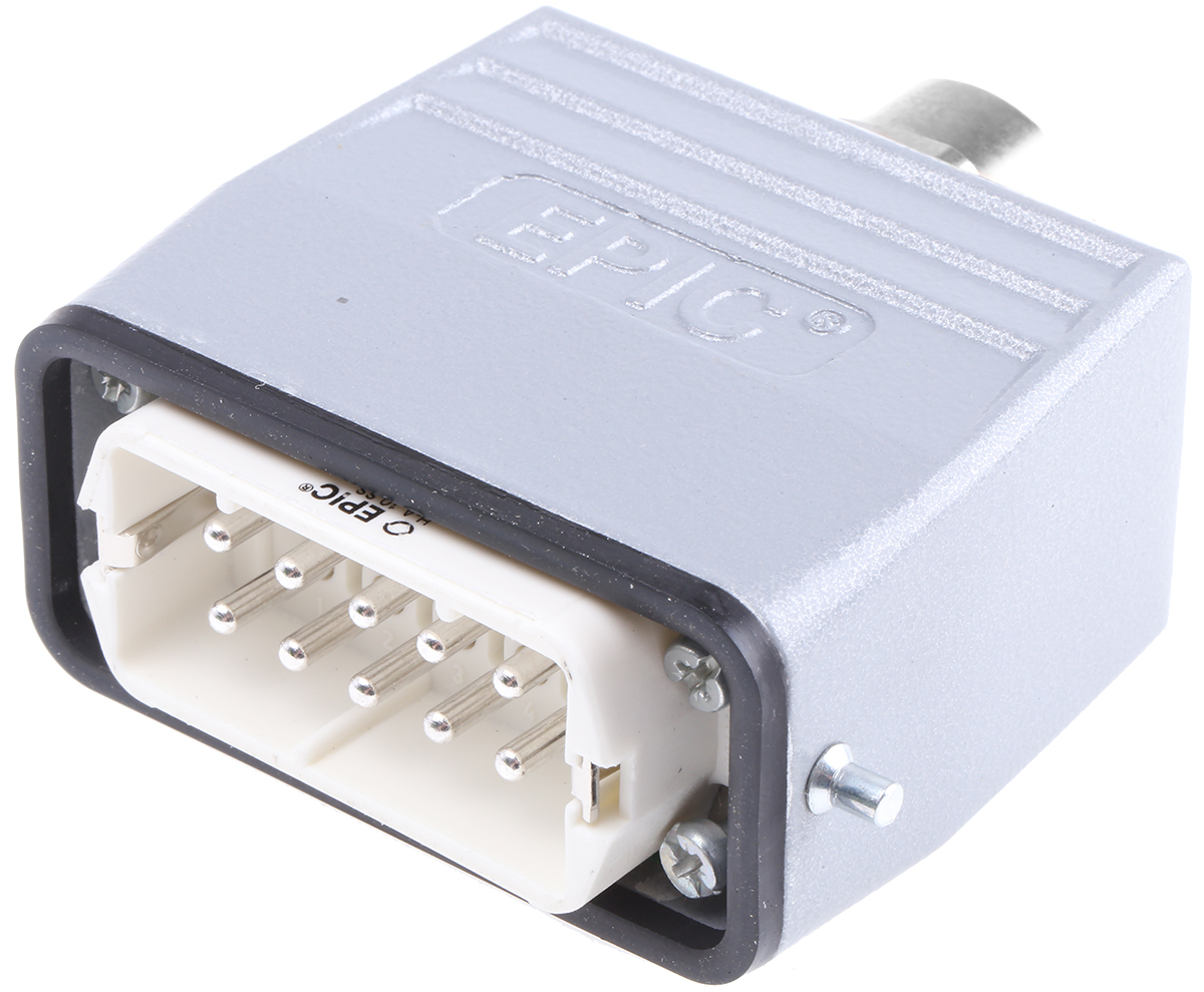 EPIC Plug Kit, 10 Way, 10A, Male, H-A, 440 V
