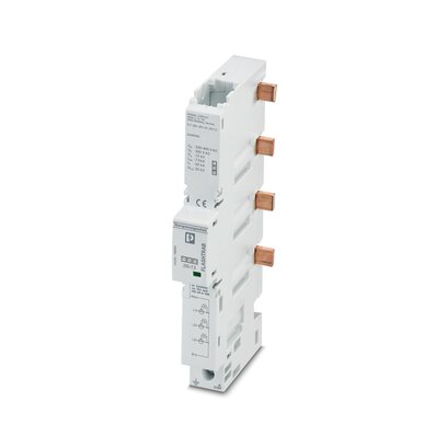 1168942 Phoenix Contact Lightning Arrester 255 V ac Maximum Voltage Rating 22.5kA Maximum Surge Current Lightning Arrester