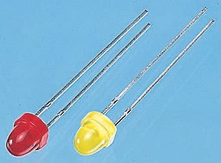 Ledtech Yellow LED 5mm Through Hole, L03R4700H1