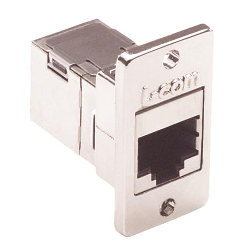 L-Com ECF504 Series 1 Port Shielded Ethernet Coupler, Cat5e