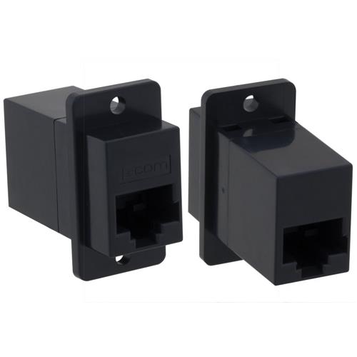 L-Com ECF Series 1 Port RJ45 Ethernet Coupler, Cat3