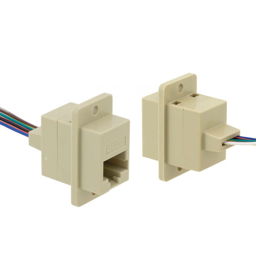 L-Com ECJ RJ45 1 Port Modular Connector