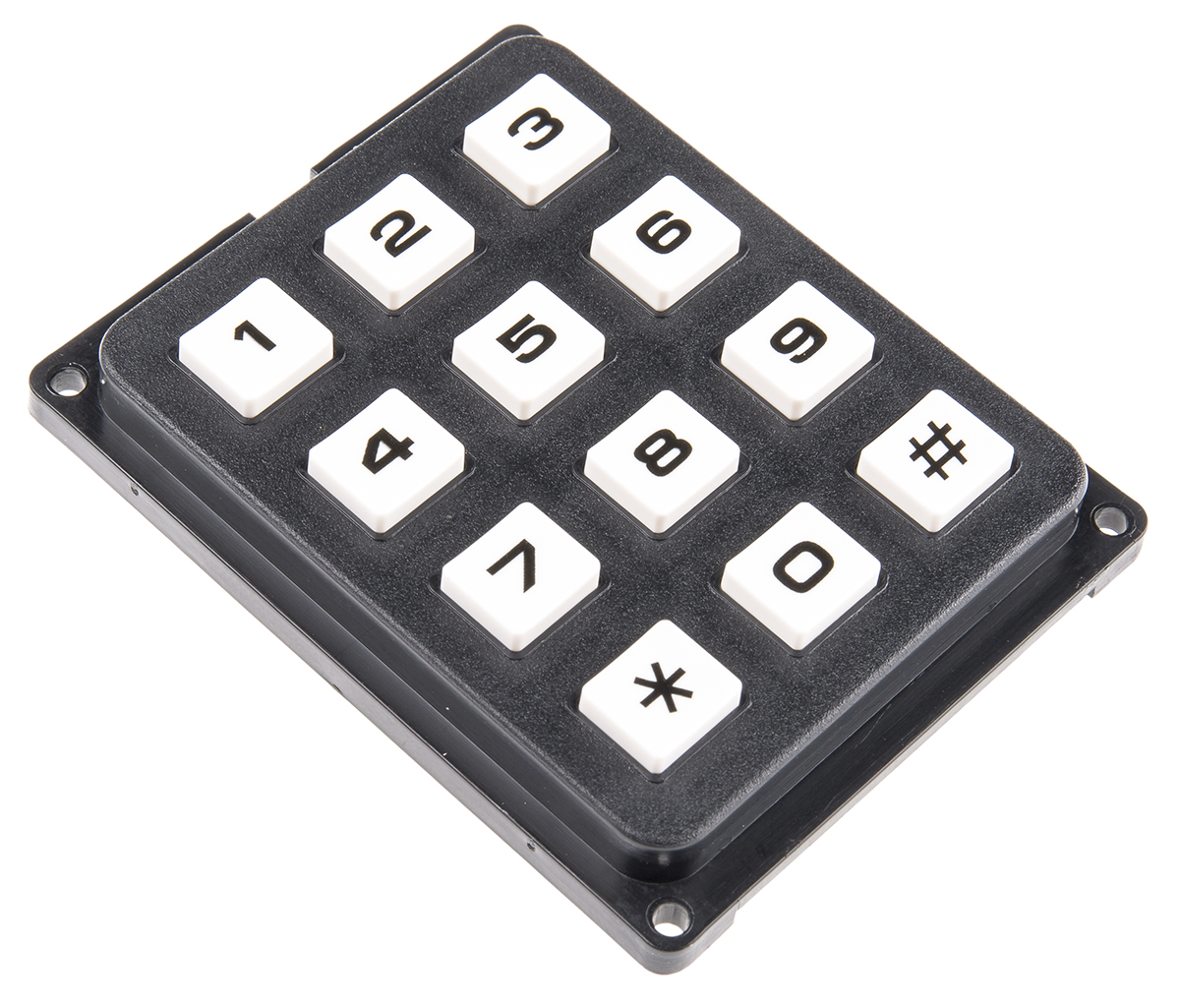 EOZ IP40 12 Key Polycarbonate Keypad