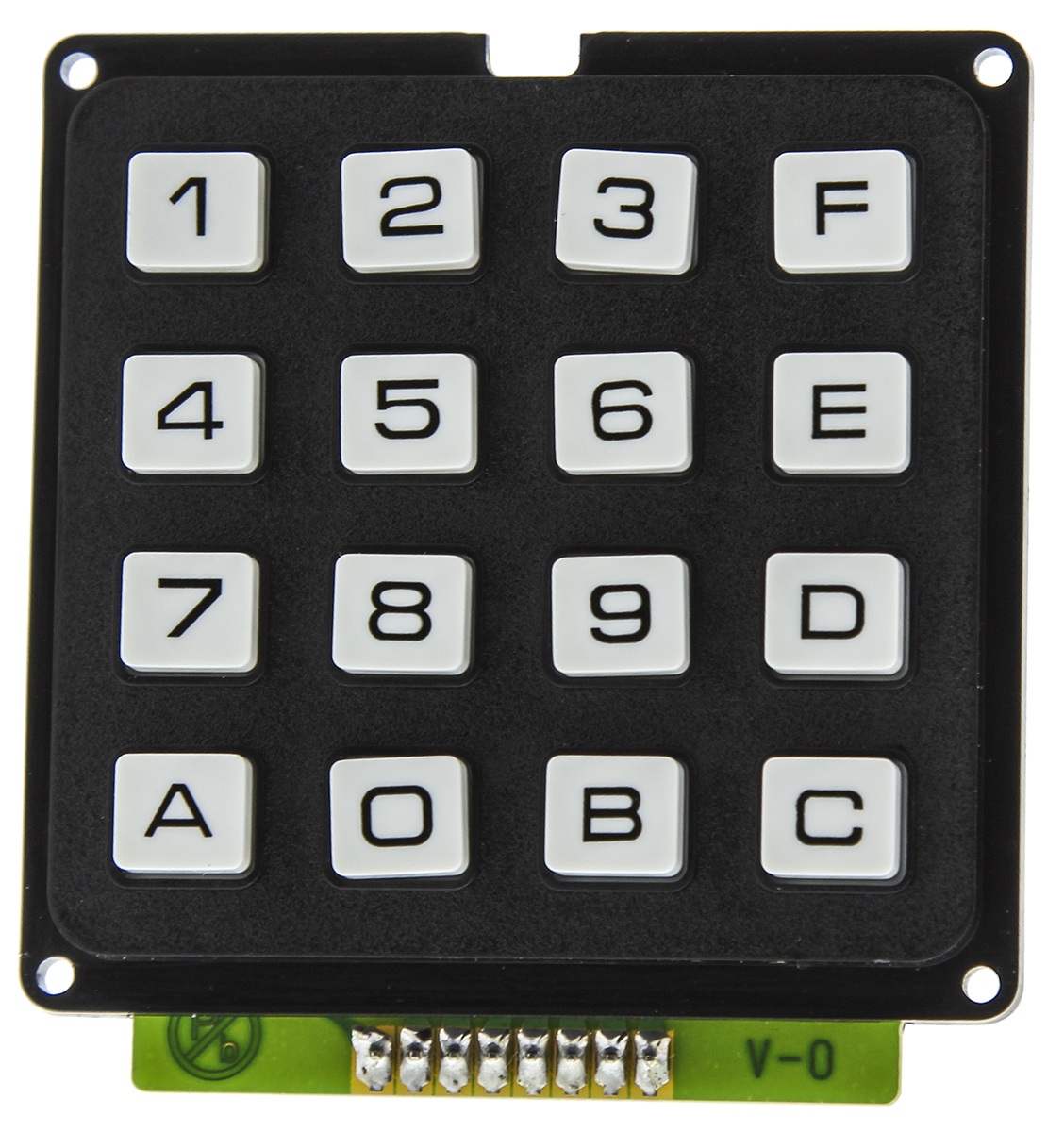 EOZ IP40 16 Key Polycarbonate Keypad