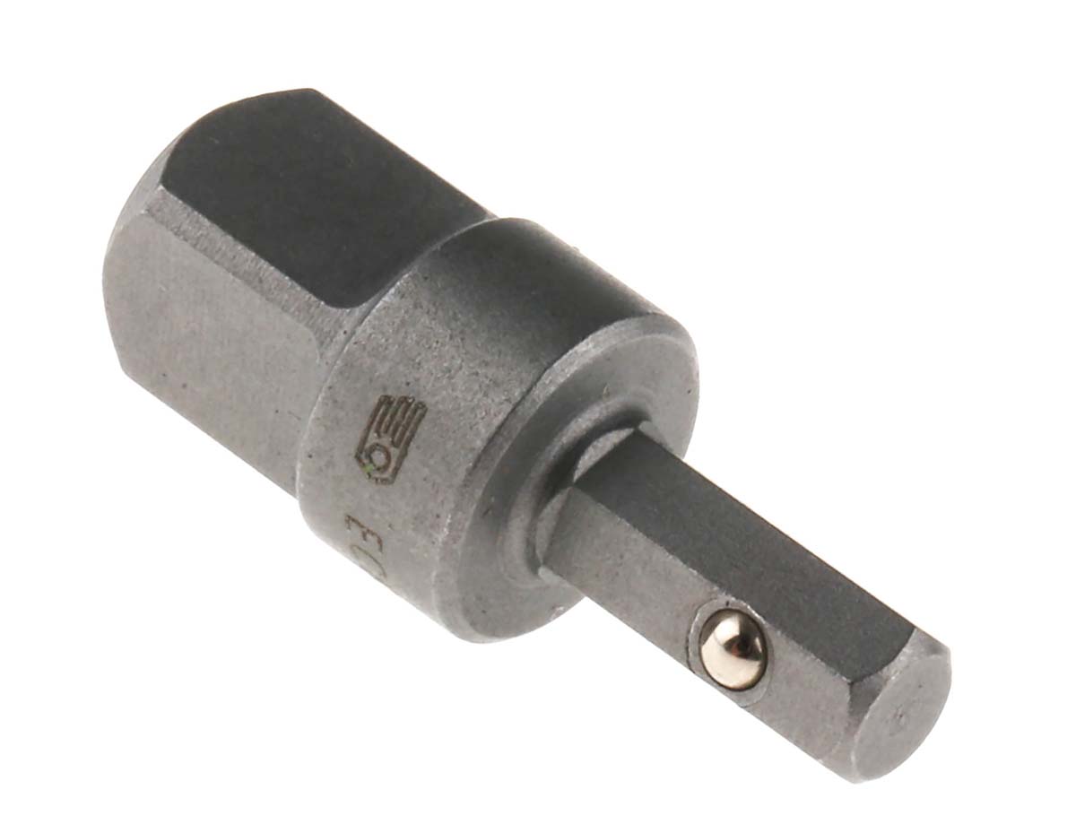 ecr0 Facom ECR.0 1/4 in Square Adapter, 22 mm Overall