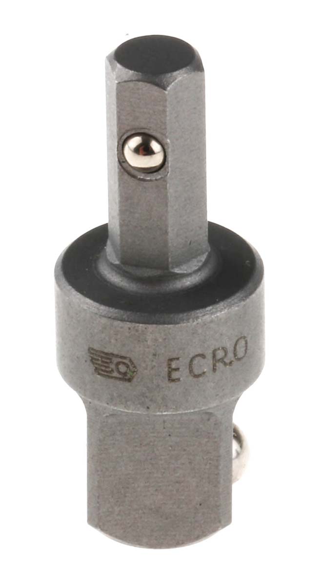 ecr0 Facom ECR.0 1/4 in Square Adapter, 22 mm Overall