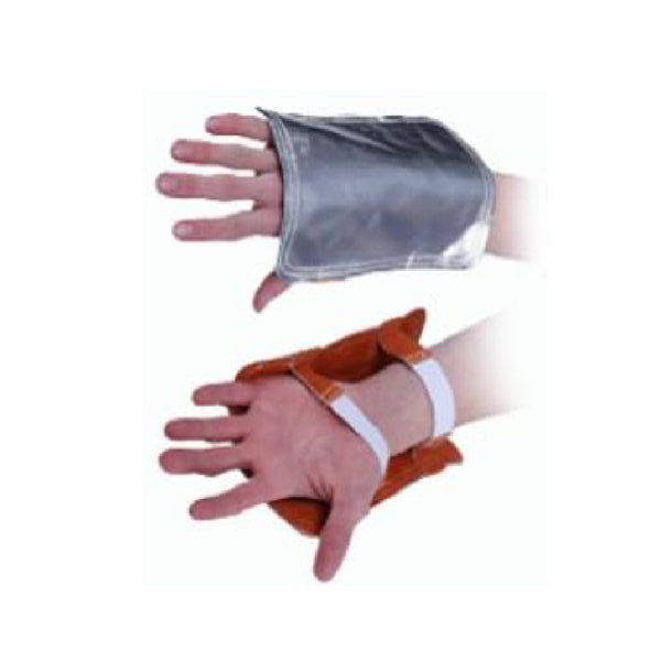 GUYARD GUYARD SAS Grey Reusable Chrome Tanned Arm Protector, One Size