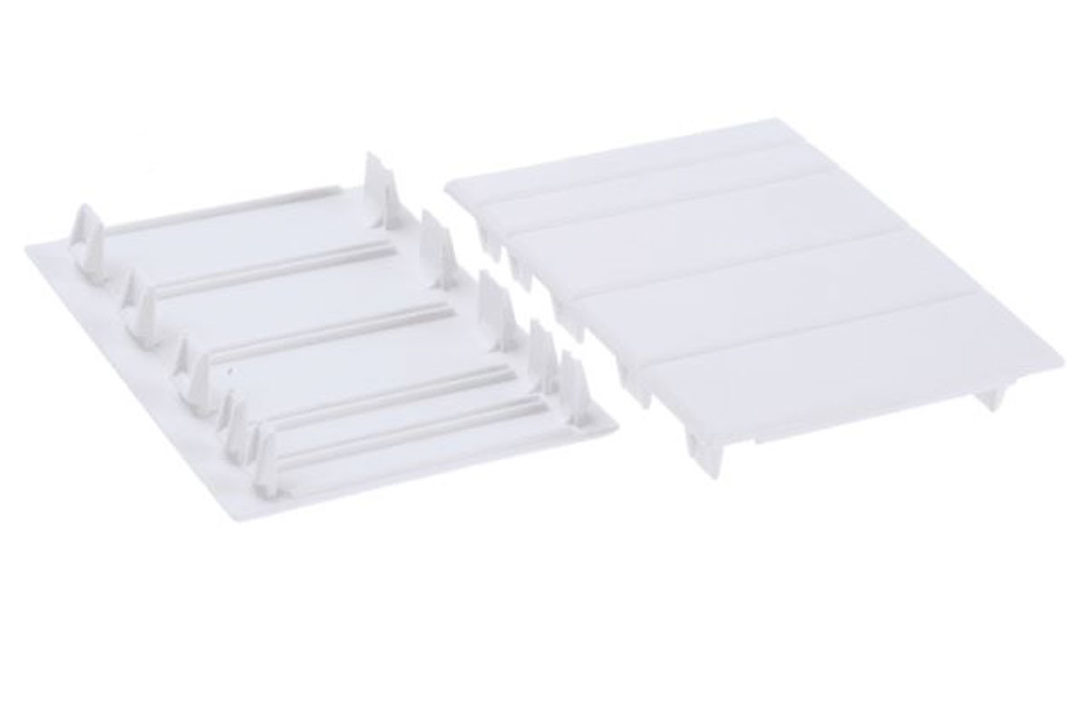 Europa ECUBP Blanking Plate for use with Consumer Units, Garage Units & Shower Units