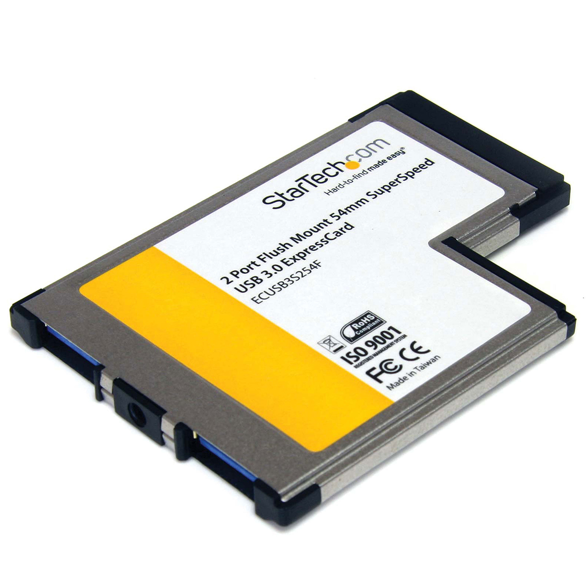 StarTech.com 2 Port USB Card, Express Card, USB 3.0