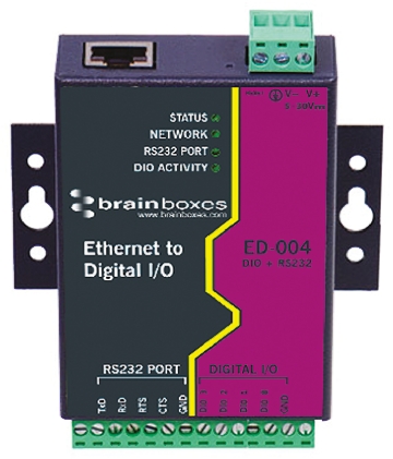 Brainboxes 100 BaseTX, Ethernet 10 Baset Ethernet Media Converter Ethernet Media Converter, 100Mbps