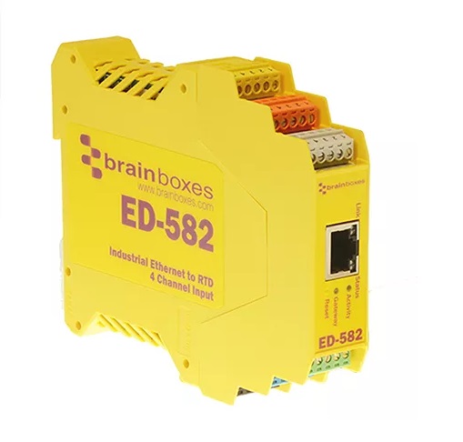 Brainboxes ED 582 Data Acquisition 4-Channel, Ethernet, 16 bit