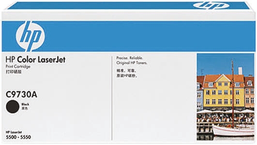 Hewlett Packard C9730A Black Toner Cartridge,  HP Compatible