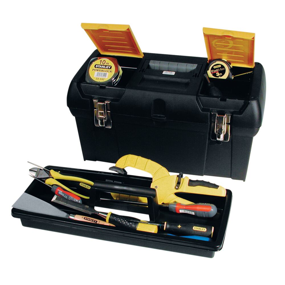 Stanley Metal, Plastic Tool Box, 48 x 24 x 25cm
