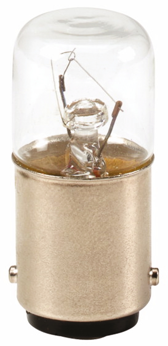 Eaton Incandescent Clear Bulb, BA15d 230 V