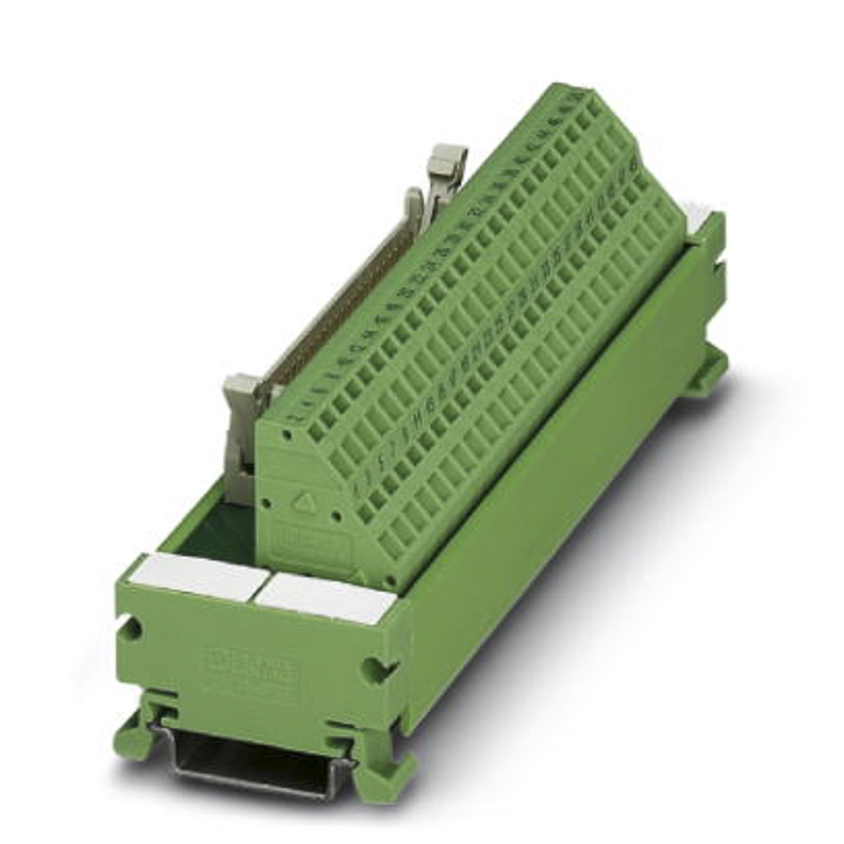 Phoenix Contact 34-Contact Male Interface Module, Flat Ribbon Cable Connector, DIN Rail Mount, 1A