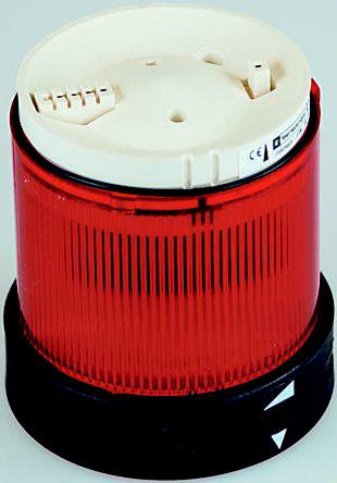 lu5-e-r LU5 Beacon, Red LED, Steady Light Effect, 24 V dc