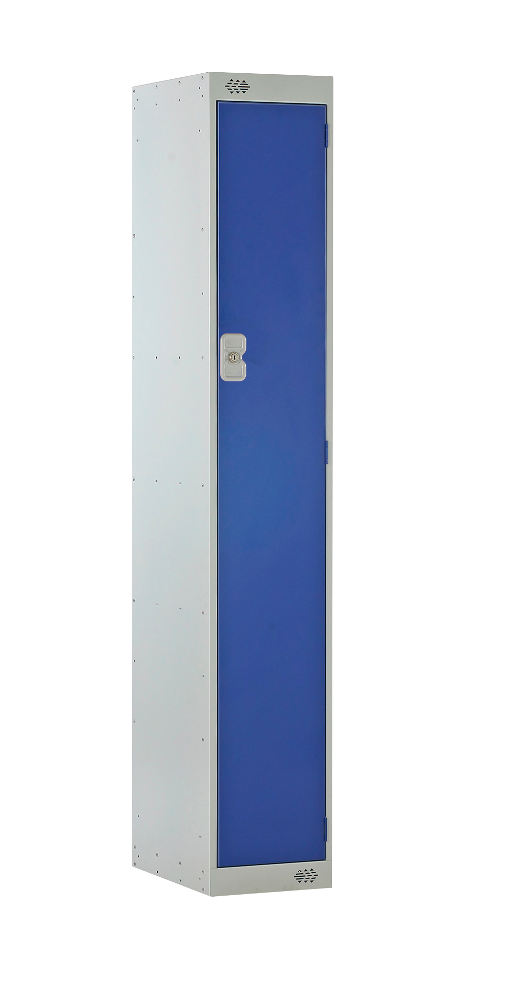 RS PRO 1 Door No Steel Blue Locker, 1800 mm x 380 mm x 450mm