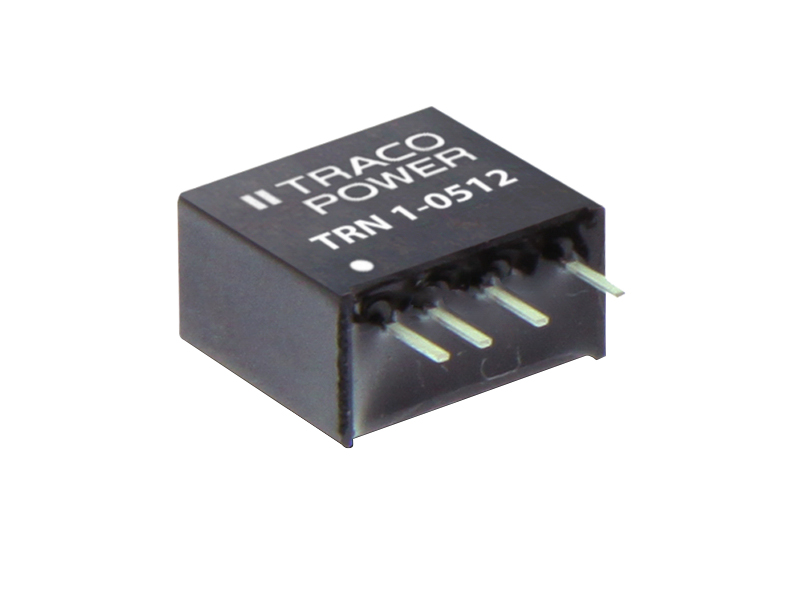 TRACOPOWER TRN 1 Isolated DC-DC Converter, 24V dc/ 45mA Output, 4.5 → 13.2 V dc Input, 1W, Through Hole, 90°C