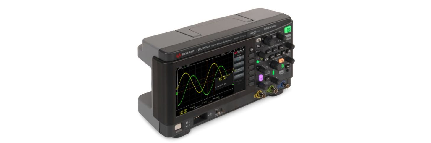 edux1052a Keysight Technologies InfiniiVision 1000 X Series, 50 MHz Bench Oscilloscope 2-Channel - RSCAL