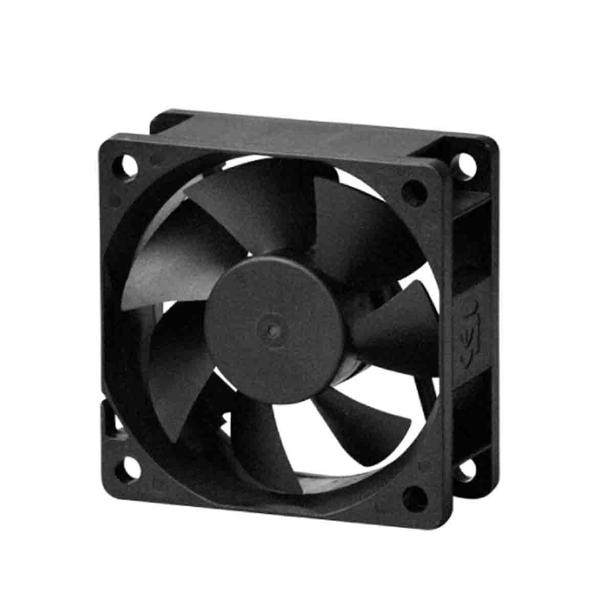 Sunon EE Series Axial Fan, 12V dc, 16 cfm, 720 mW, 69 mA Max, IP20 60 mm 60mm 25 mm
