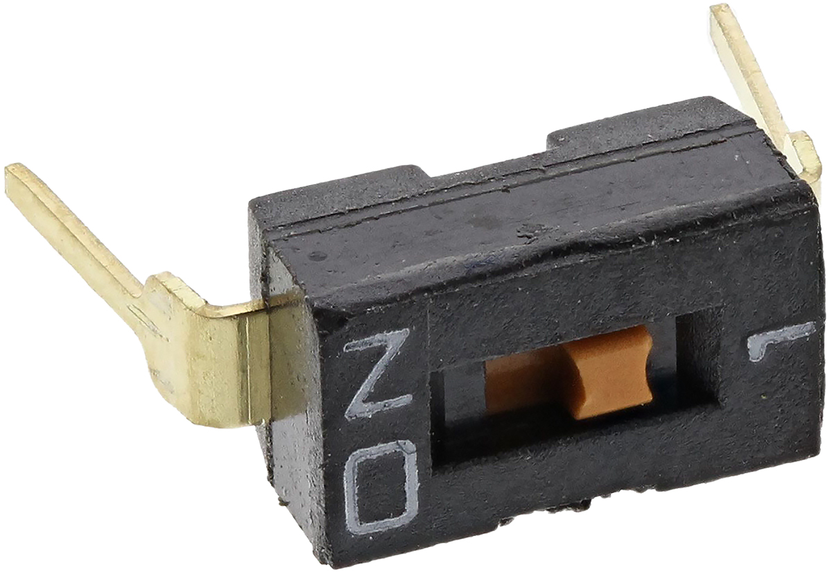 Omron 1 Way Through Hole DIP Switch SPST