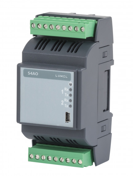 Sifam Tinsley S4AO Series I/O module for Use with RS-485 Modbus, 253 V Supply, Analogue Output