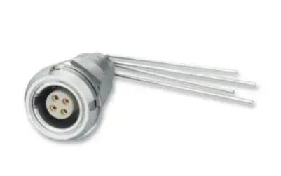 LEMO Circular Connector, 6 Contacts, Panel Mount, 12 mm Connector, Socket, Female, IP50, 1B Series