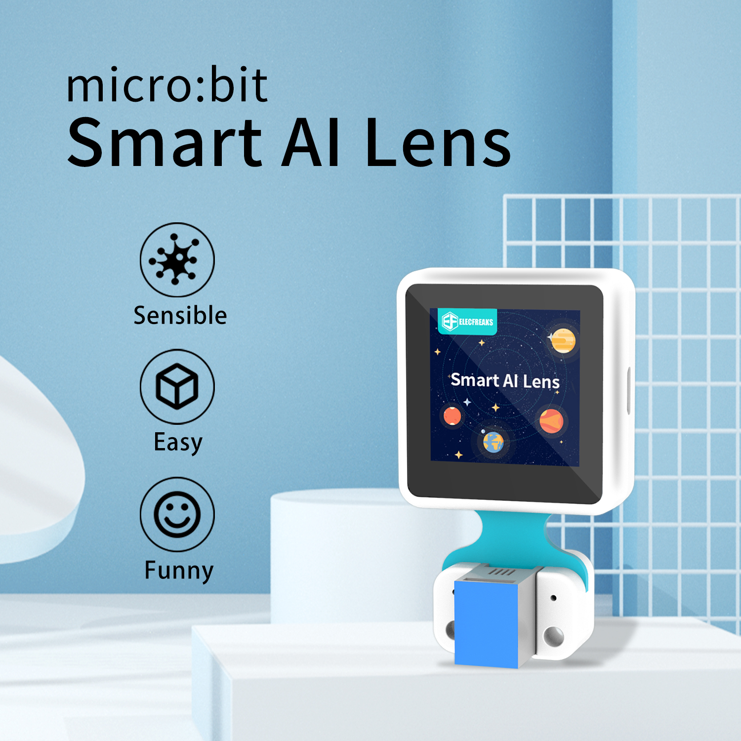 ef05045 Elecfreaks EF05045 BBC Micro:bit Add-on Elecfreaks Smart AI Lens Kit for Micro bit