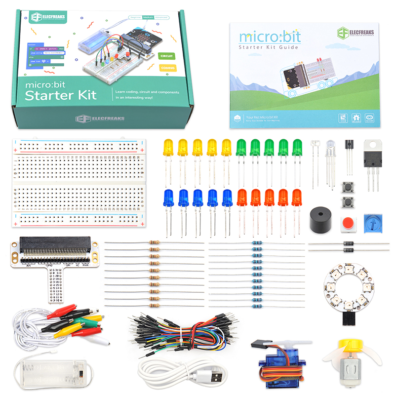 ef08180 Elecfreaks EF08180 BBC Micro:bit Add-on Elecfreaks Micro bit Starter Kit