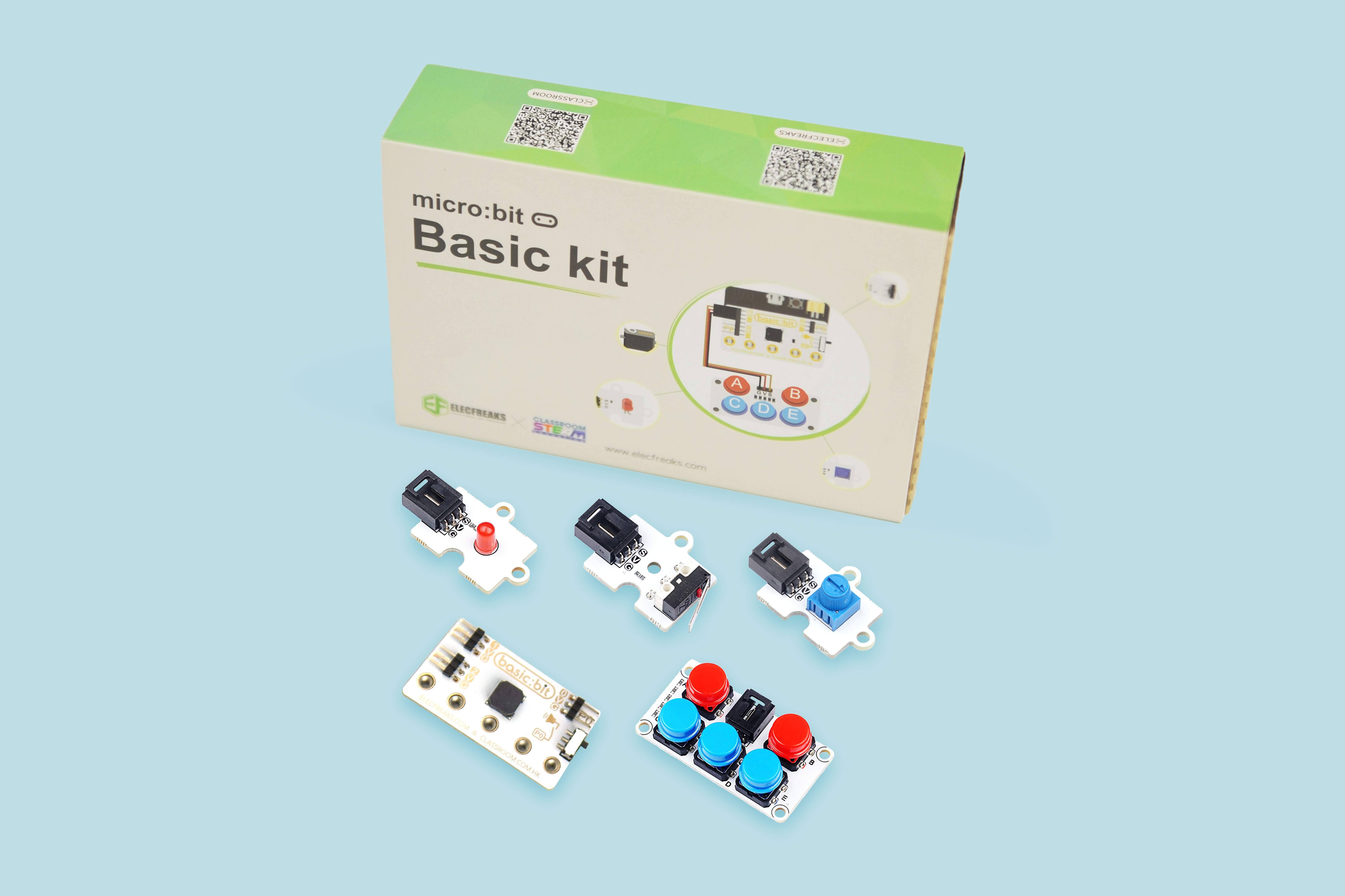 ef08189 Elecfreaks EF08189 BBC Micro:bit Add-on Elecfreaks Beginner Basic Kit for Micro:bit
