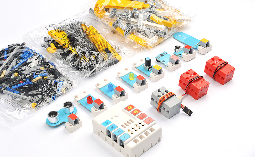 ef08232 Elecfreaks EF08232 BBC Micro:bit Add-on Inventor's Kit for Micro:bit