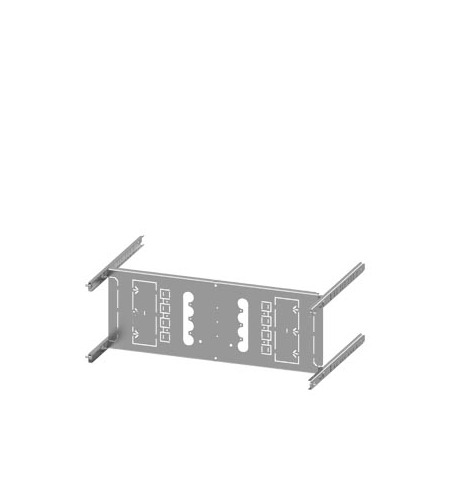 Siemens Grey 4 Gang Mounting Plate Sheet Steel Mounting Plate