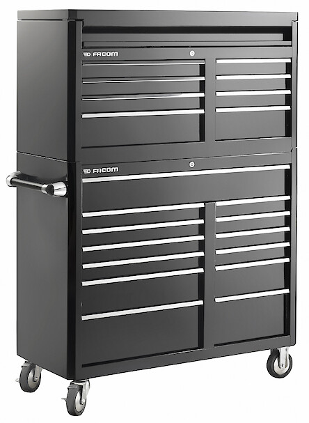 Facom 21 Drawer Wheeled Tool Chest