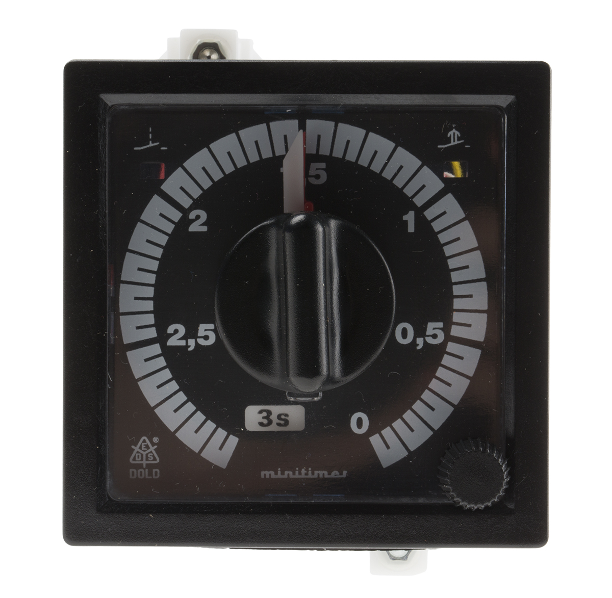 Dold EF7616 Series Panel Timer Relay, 2-Contact 230V ac, 0.15 s to 30 h, 1-Function, SPDT Switch Configuration