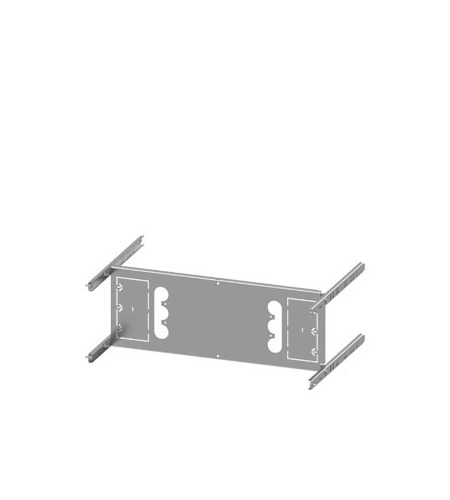 Siemens Grey 3 Gang Mounting Plate Sheet Steel Mounting Plate
