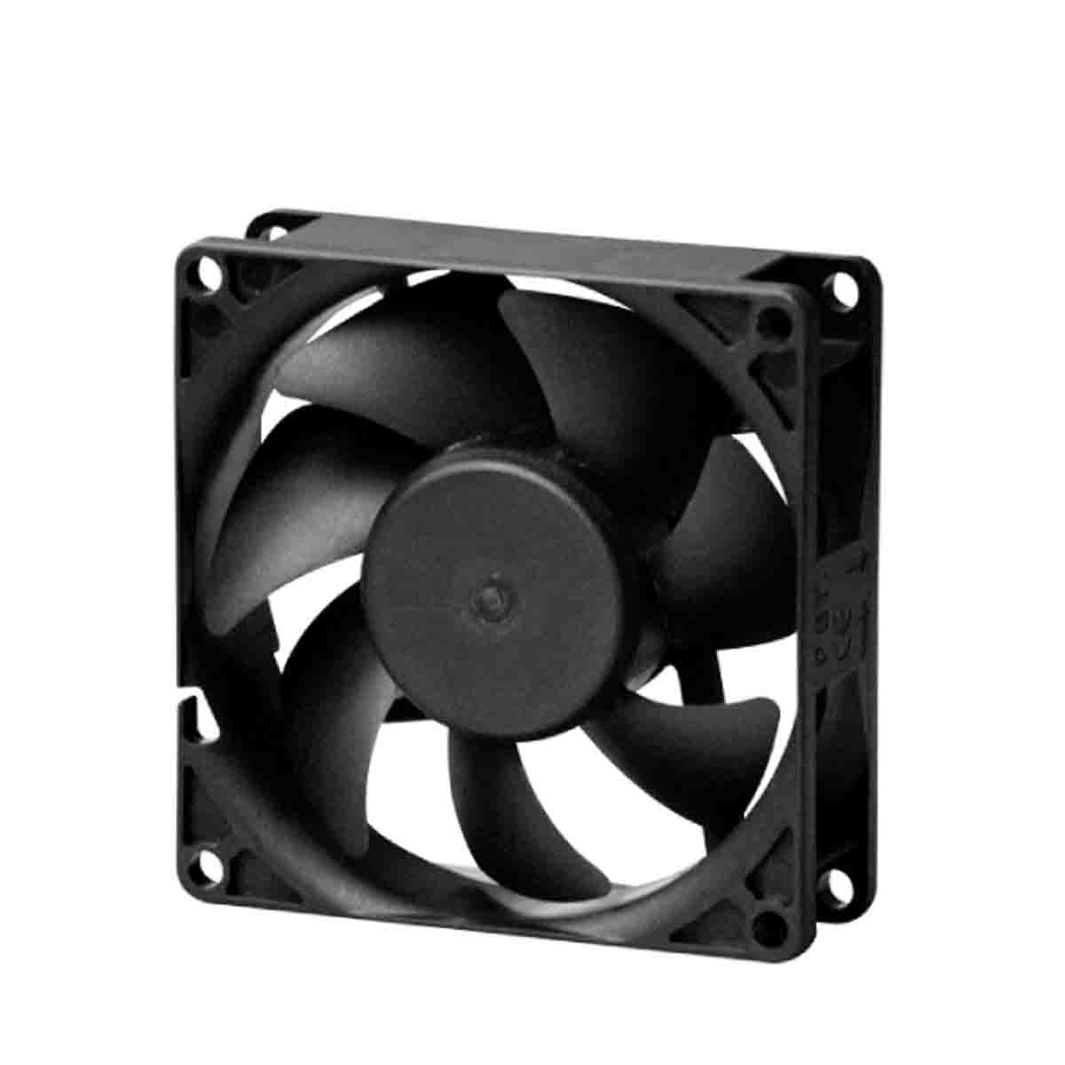 Sunon EE Series Axial Fan, 12V dc, 37 cfm, 1.08 W, 104 mA Max, IP20 80 mm 80mm 25 mm