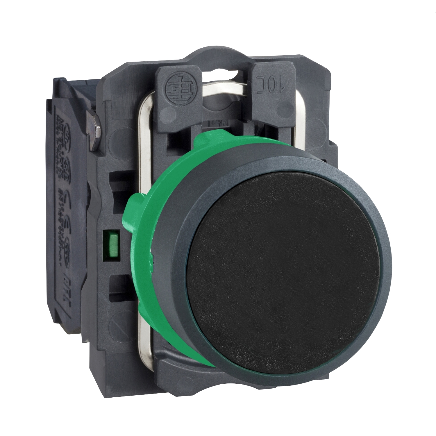 xb5aa21 Schneider Electric Harmony XB5 Black Push Button NO Spring Return