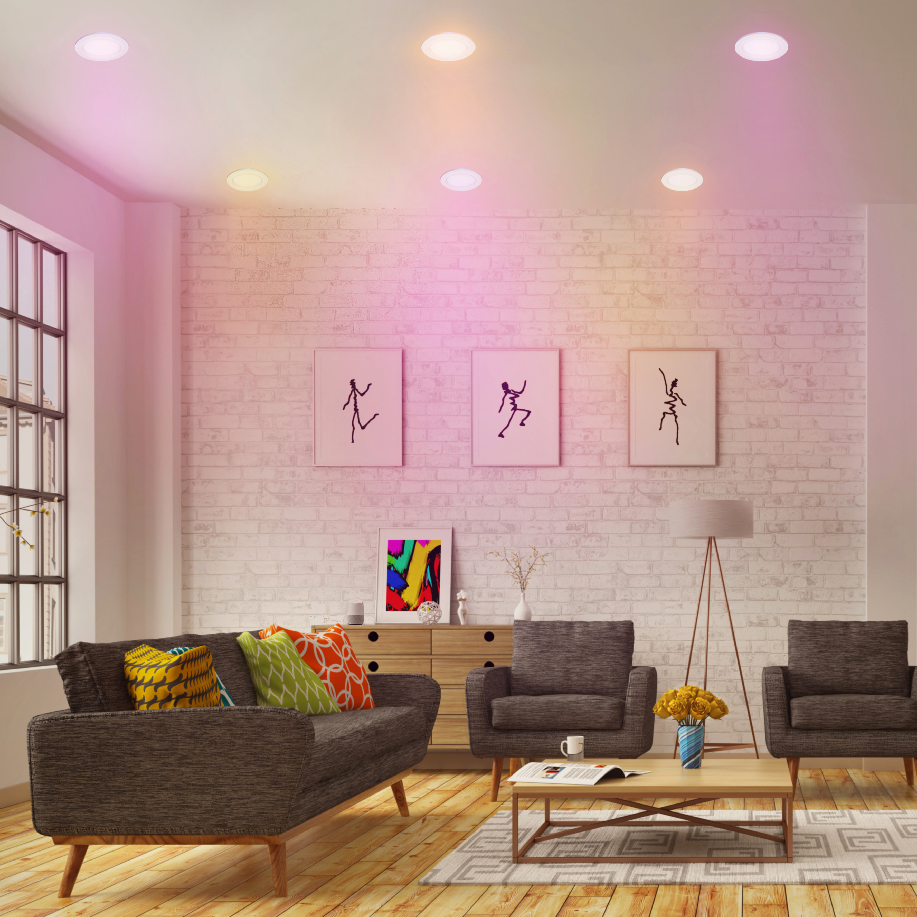 4l18043 4lite UK 4.9 W GU10 LED Smart Bulb