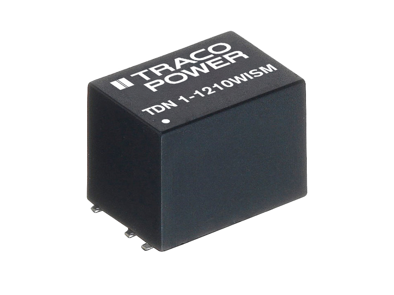 TRACOPOWER TDN 1WISM Isolated DC-DC Converter, 15V dc/ 70mA Output, 4.5 → 18 V dc Input, 1W, Surface Mount,