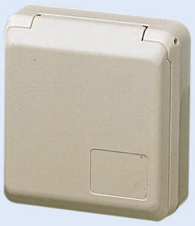 MENNEKES IP44 Red 5P Socket, Rated At 16A, 400 V