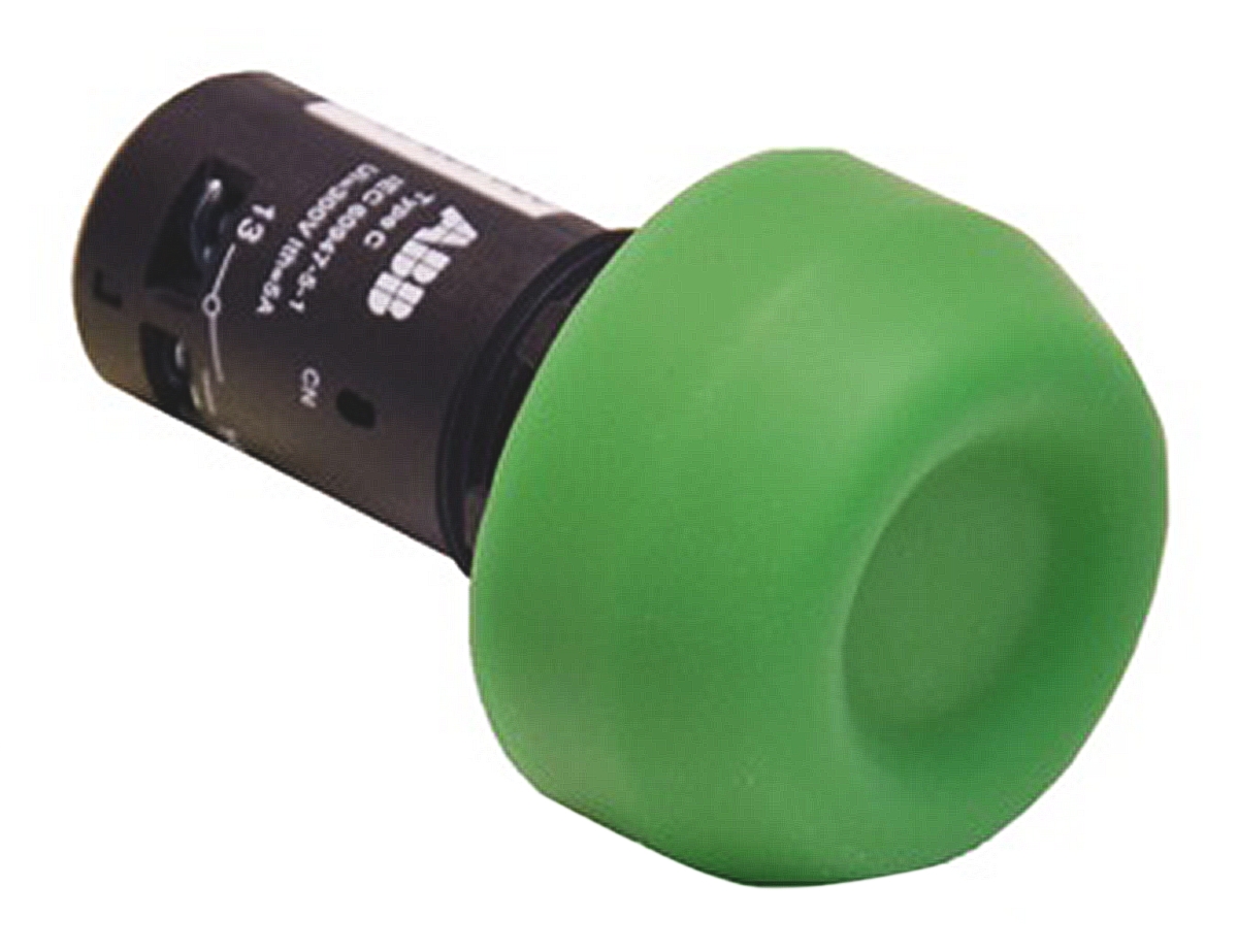 ABB Compact Series Push Button, Panel Mount, 22mm Cutout