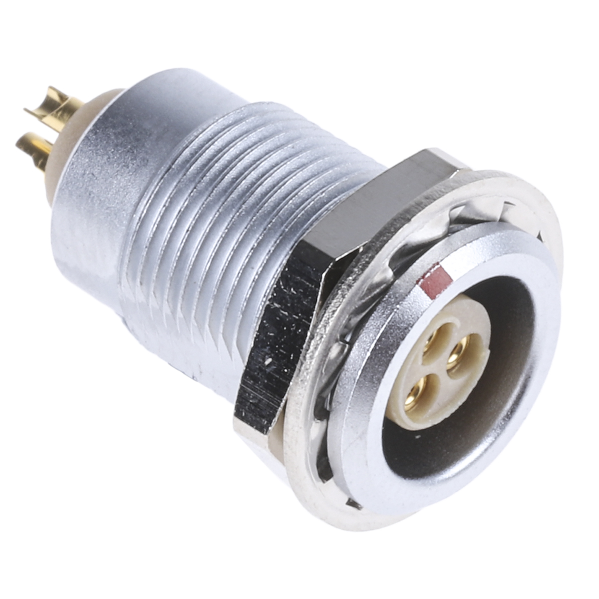 LEMO Circular Connector, 3 Contacts, Panel Mount, 10 mm Connector, Socket, Female, IP50, 0B Series