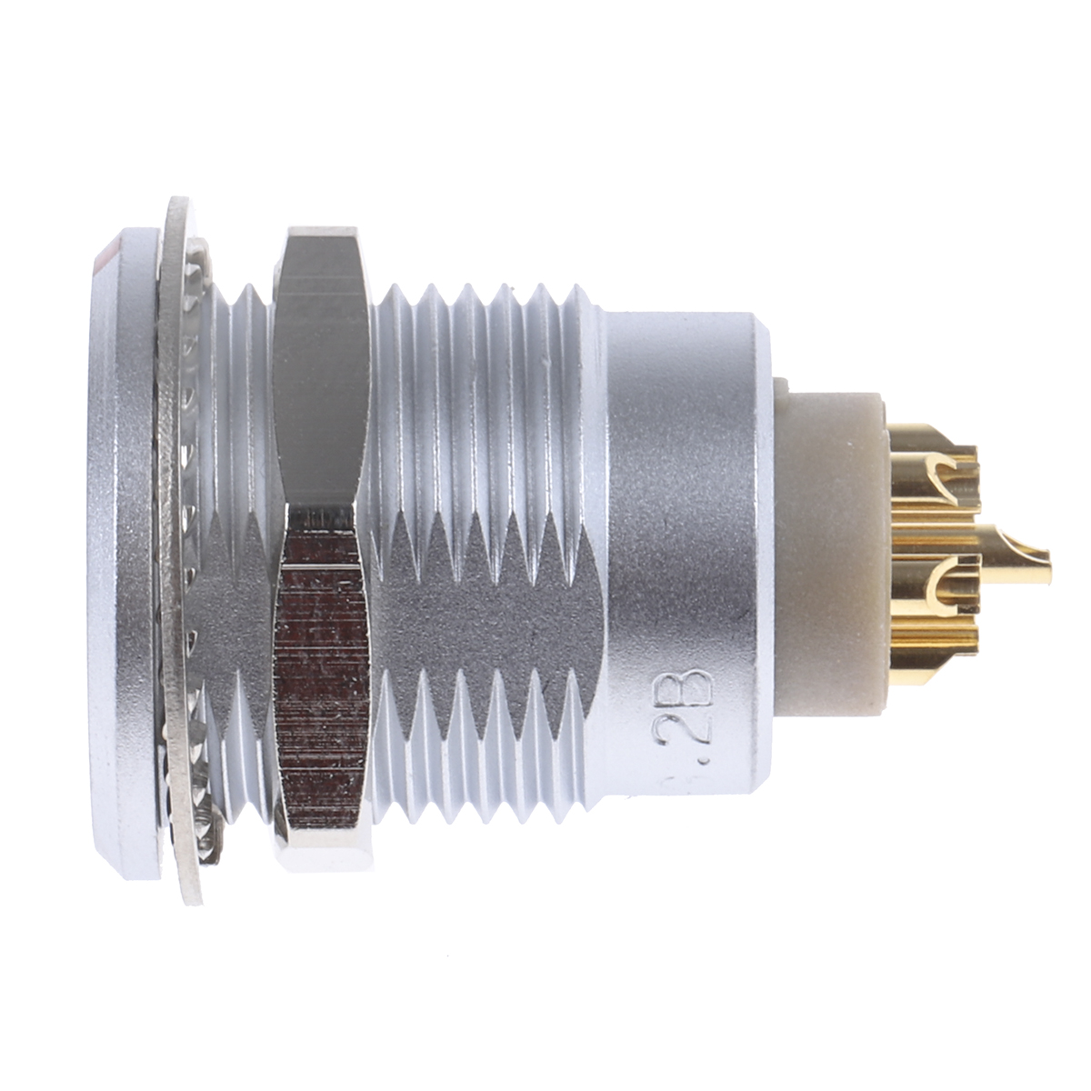 egg2b307cll LEMO Circular Connector, 7 Contacts, Panel Mount, 18 mm Connector, Socket, Female, IP50, 2B Series