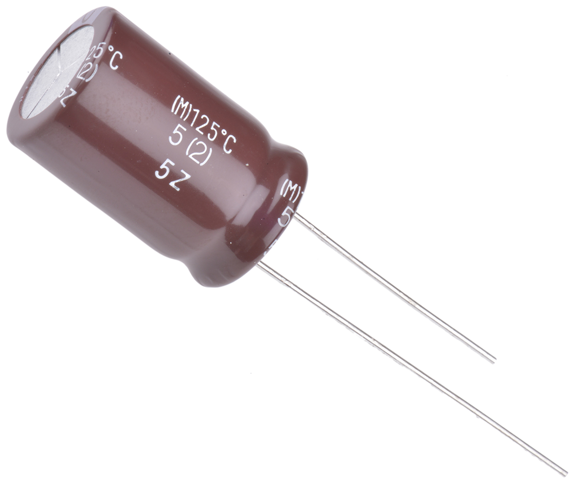CHEMI-CON 680 μF Capacitor 35V dc, Radial, Through Hole Radial Lead