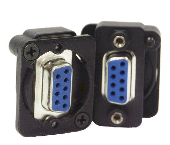 Switchcraft D-Sub Adapter 9-Way D-Sub to Female Female 9-Way D-Sub Female Female