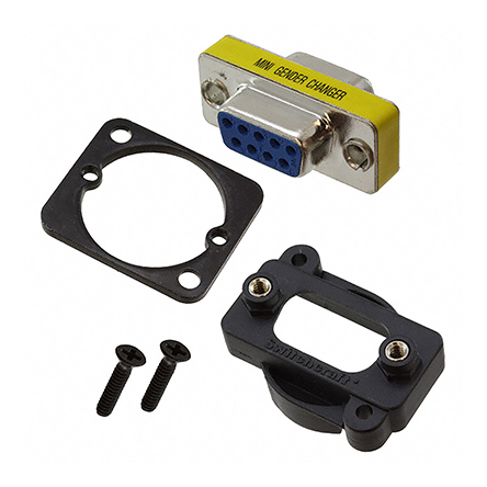 Switchcraft EH Straight Panel Mount D-Sub Connector