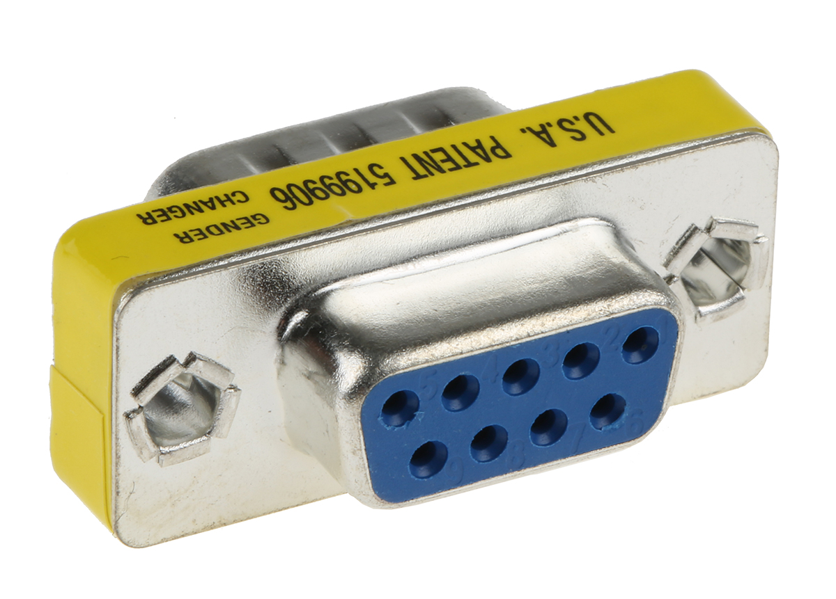 Switchcraft D-Sub Adapter 9-Way D-Sub to Male Male 9-Way D-Sub Female Female