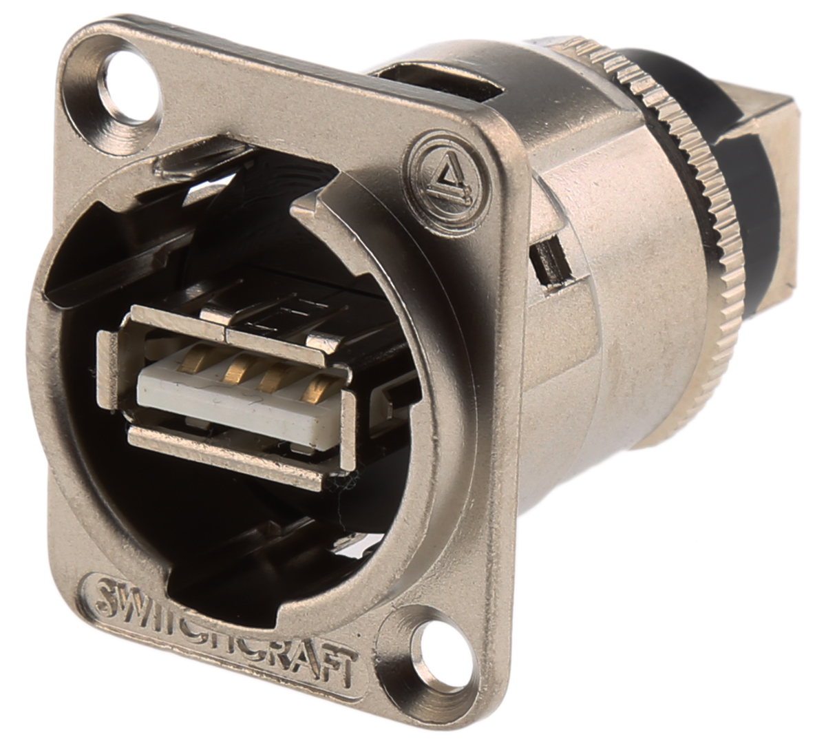 Switchcraft USB Type A to Female to USB B Adapter