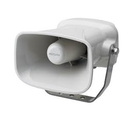 Patlite EHV Series Electronic Sounder Wall, IP65, AC/DC 6V, 63-Tone 110 dB @ 1m