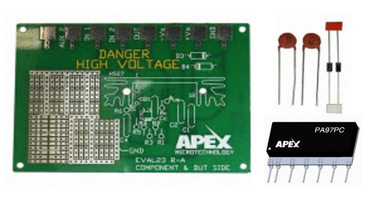 Apex EK-PA97PC Evaluation Kit Power Amplifier Evaluation Kit for PA97